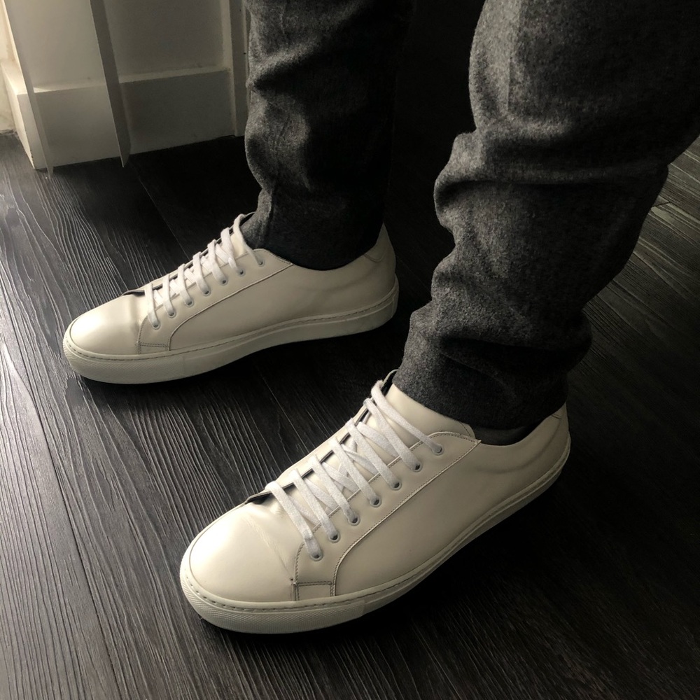 Ankari Floruss white men sneakers size 10